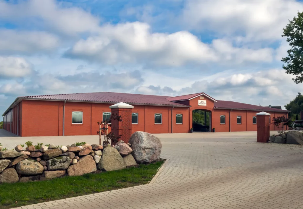 Die Halle von Alfred Brünjes Bauunternehmen